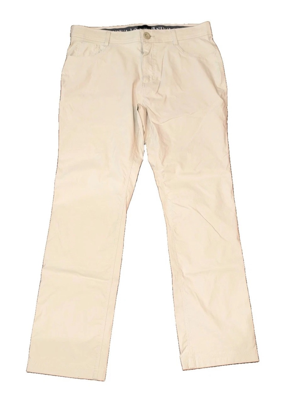 Local Boy Outfitters Commuter 2.0 Pants Men 34x30 Light Khaki Beige Stretch Golf